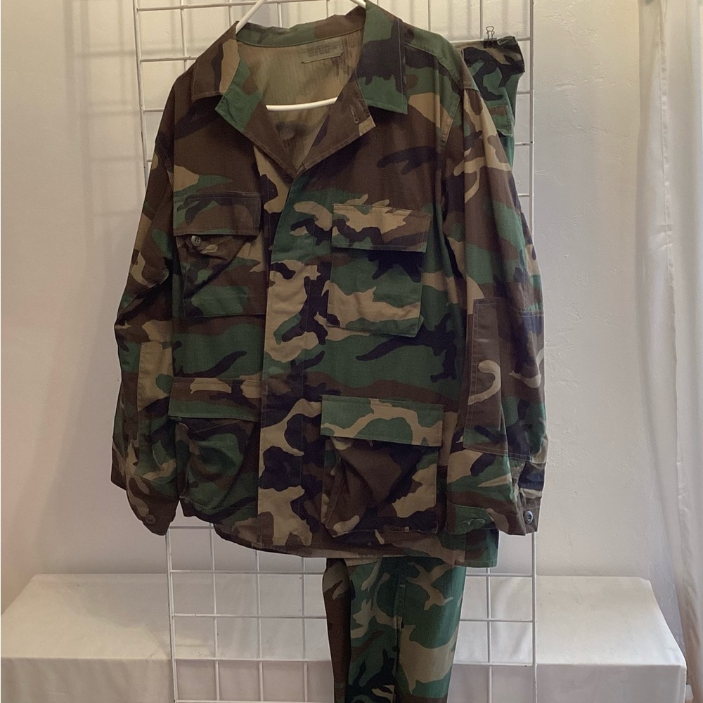 Military Uniform Fatigues 1st Gulf War Camo